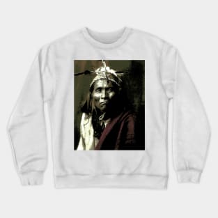 Ndee Sangochonh ( Apache Indian Crewneck Sweatshirt